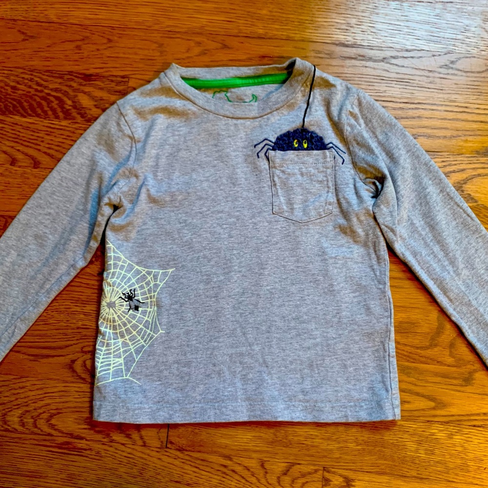 Mini Boden Spider long sleeve Tee